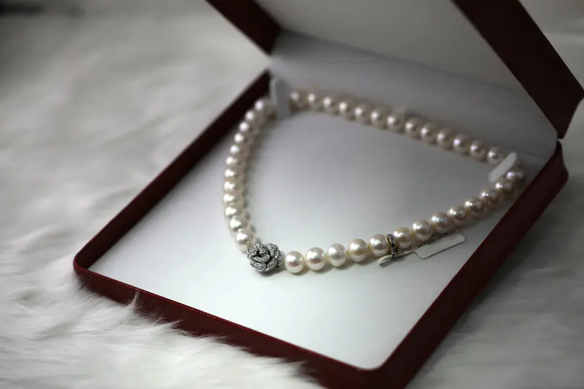 Collier perles d'eau douce